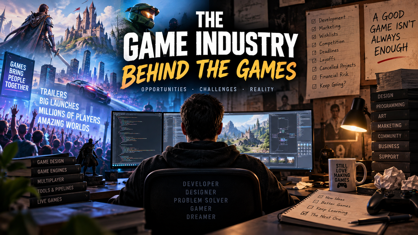 Leia mais sobre o artigo The Reality of the Game Industry